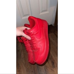 Air Force 1s Red